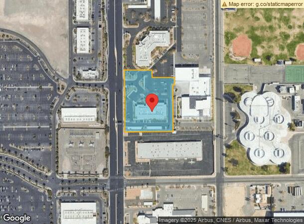  5820 S Eastern Ave, Las Vegas, NV Parcel Map