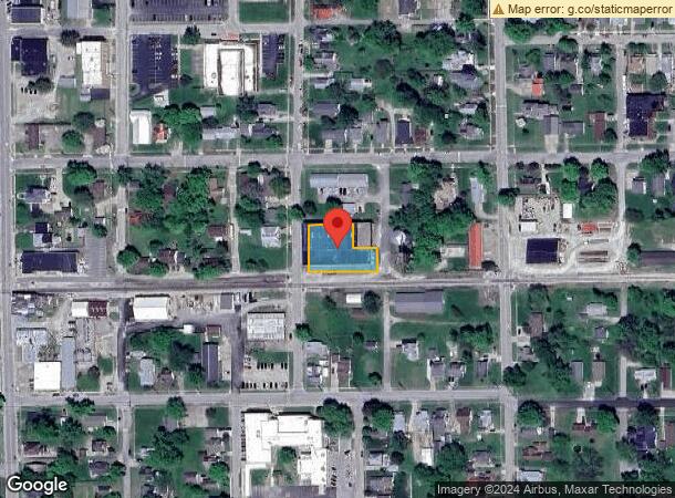  408 S Webster St, Robinson, IL Parcel Map