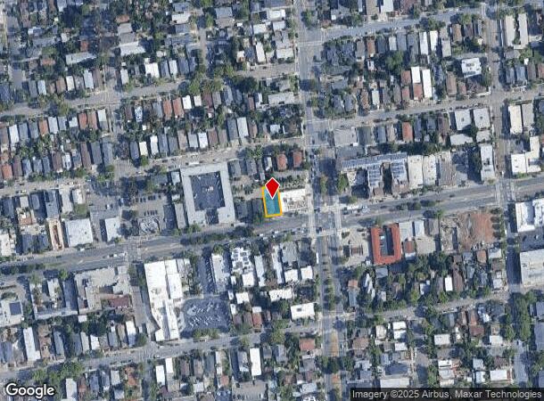  1491 University Ave, Berkeley, CA Parcel Map