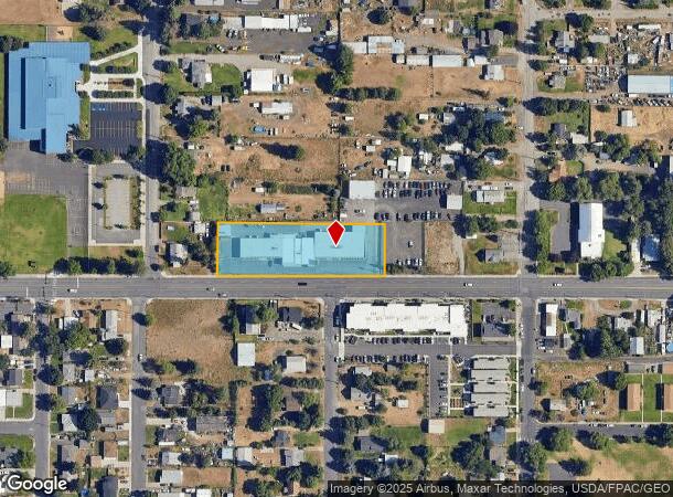  2707 E Francis Ave, Spokane, WA Parcel Map