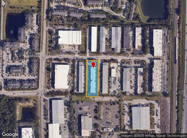  160 Commerce Rd, Boynton Beach, FL Parcel Map