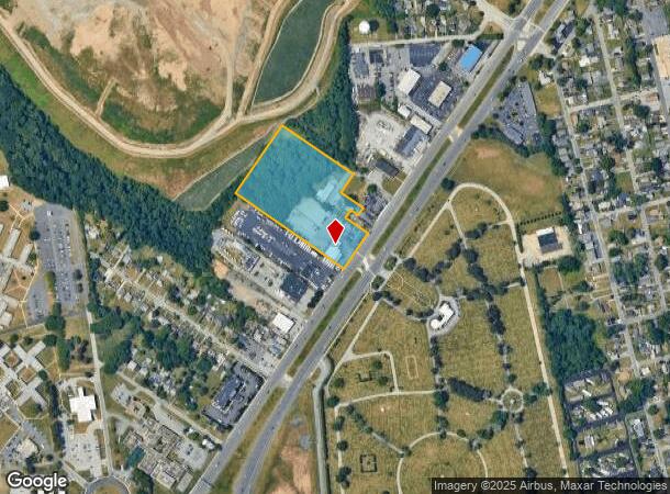 2225 N Dupont Hwy, New Castle, DE Parcel Map