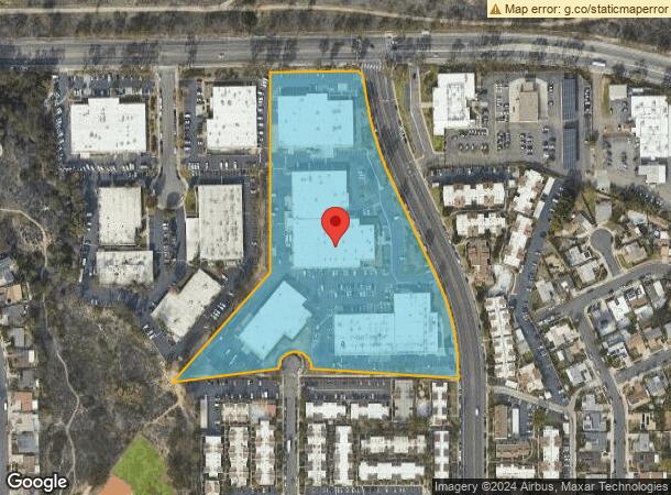  3554 Ruffin Rd, San Diego, CA Parcel Map