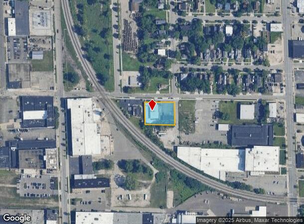 100 Stevens St Sw, Grand Rapids, MI Parcel Map