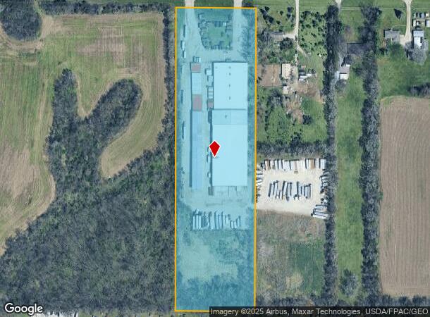 1825 E Army Post Rd, Des Moines, IA Parcel Map