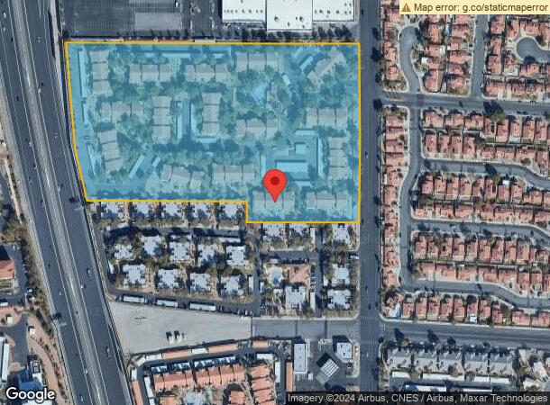  2901 N Rainbow Blvd, Las Vegas, NV Parcel Map