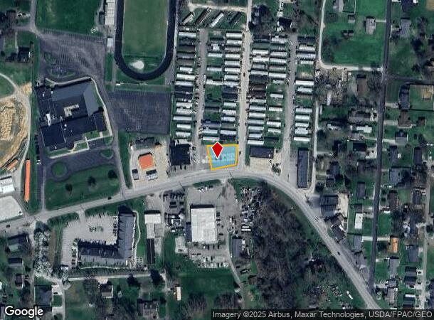 County Road 107, Proctorville, OH Parcel Map