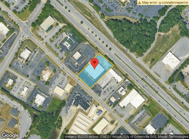  627 Congaree Rd, Greenville, SC Parcel Map