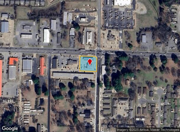 1895 E Oak St, Conway, AR Parcel Map