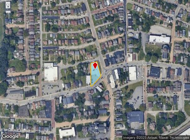  1002 Chartiers Ave, Mc Kees Rocks, PA Parcel Map