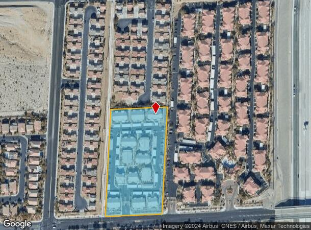  10620 W Alexander Rd, Las Vegas, NV Parcel Map