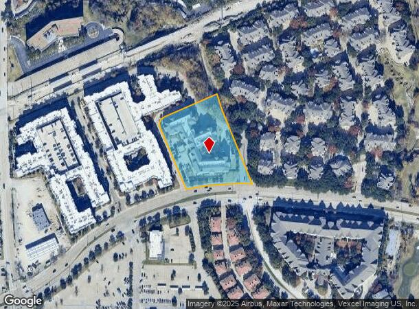  5555 Arapaho Rd, Dallas, TX Parcel Map