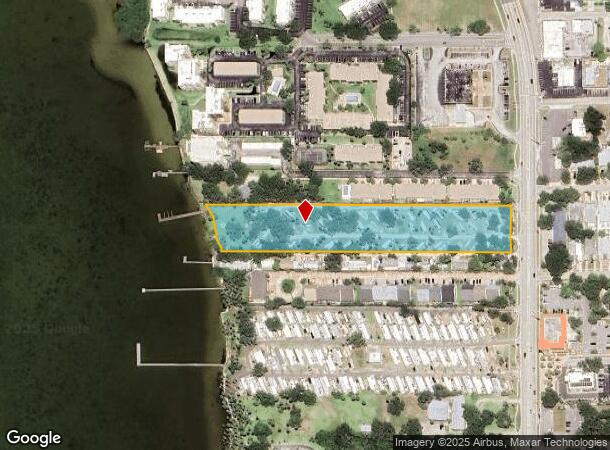 2 N Carver Dr, Cape Canaveral, FL Parcel Map