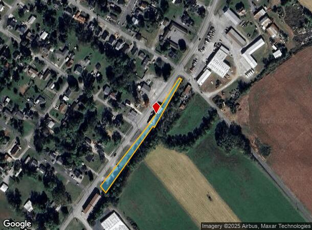 610 S Columbia Ave, Campbellsville, KY Parcel Map