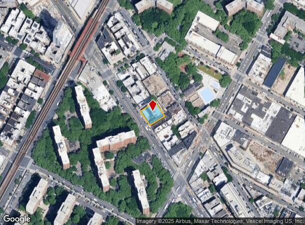 527 W 125Th St, New York, NY Parcel Map