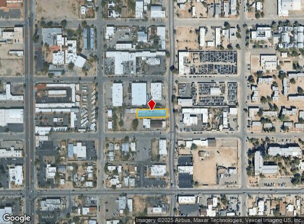  1742 S 4Th Ave, Tucson, AZ Parcel Map