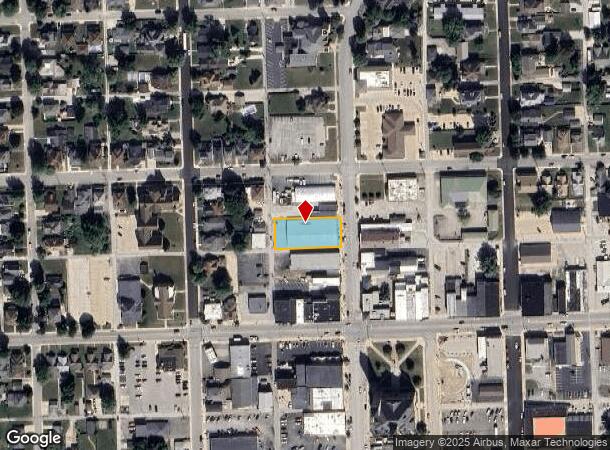 122 N Main St, Tipton, IN Parcel Map