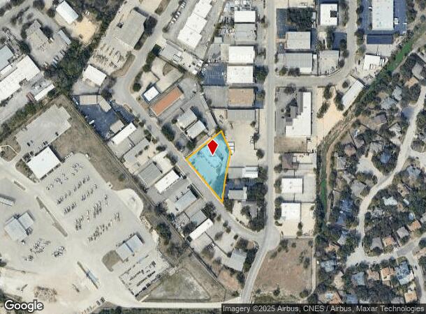  4725 College Park, San Antonio, TX Parcel Map