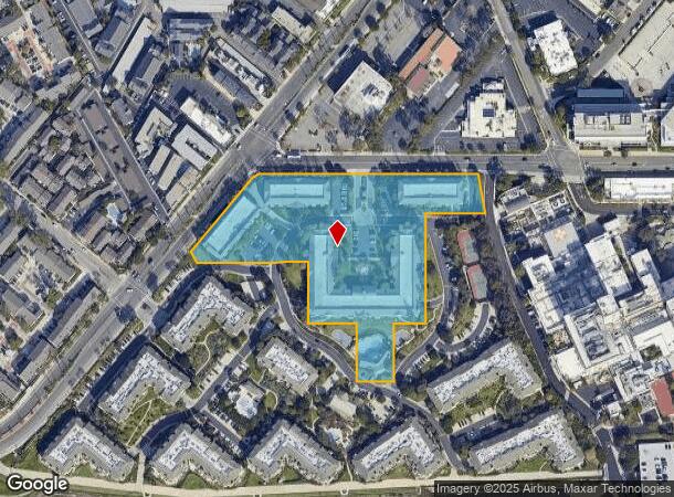  100 Scholz Plz, Newport Beach, CA Parcel Map