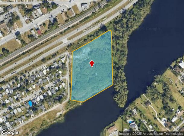 1700 Service Rd, Opa Locka, FL Parcel Map