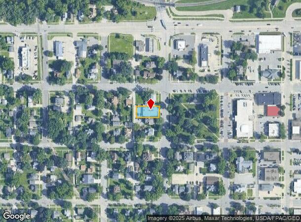  209 Franklin St, Cedar Falls, IA Parcel Map