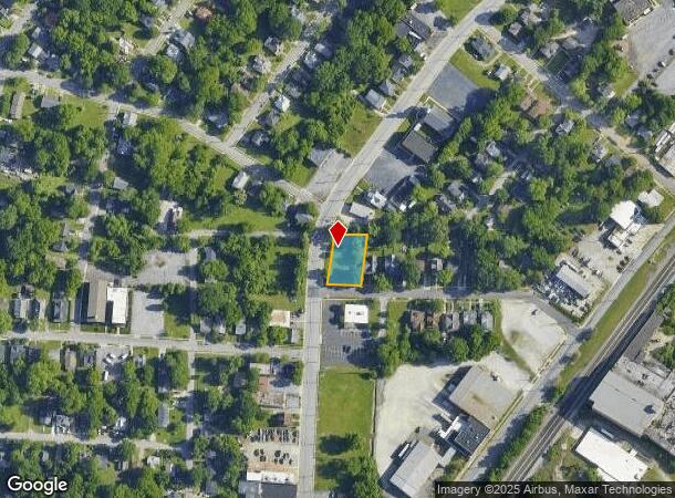  1201 W English Rd, High Point, NC Parcel Map