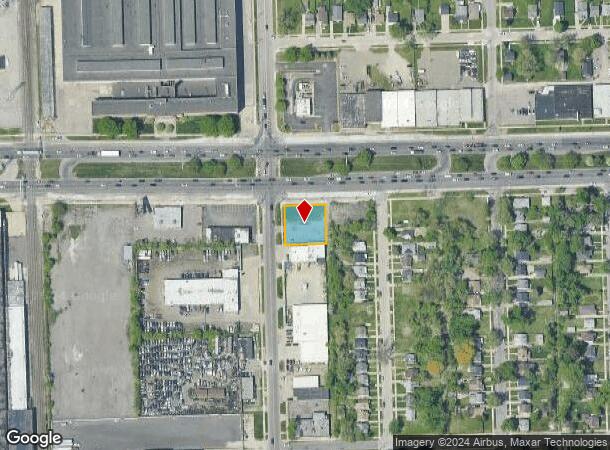  6700 E 8 Mile Rd, Detroit, MI Parcel Map