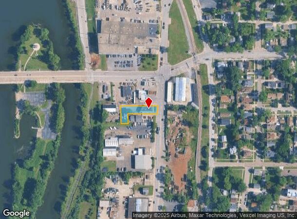 662 N Broadway, Aurora, IL Parcel Map
