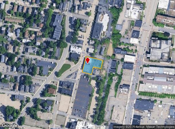  10 Harvard St, Worcester, MA Parcel Map