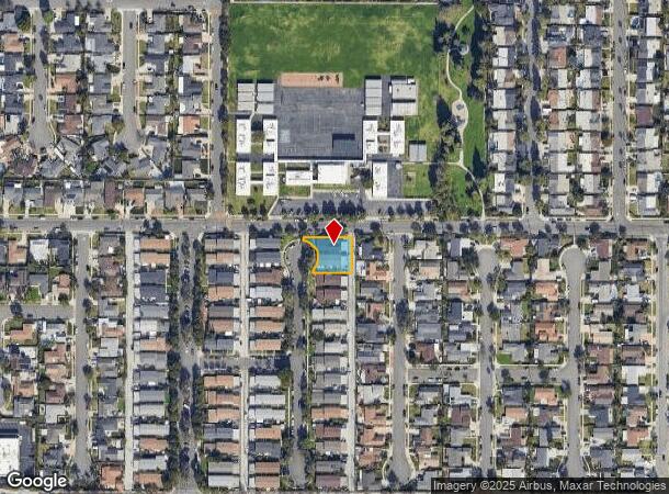 3040 Filmore Way, Costa Mesa, CA Parcel Map