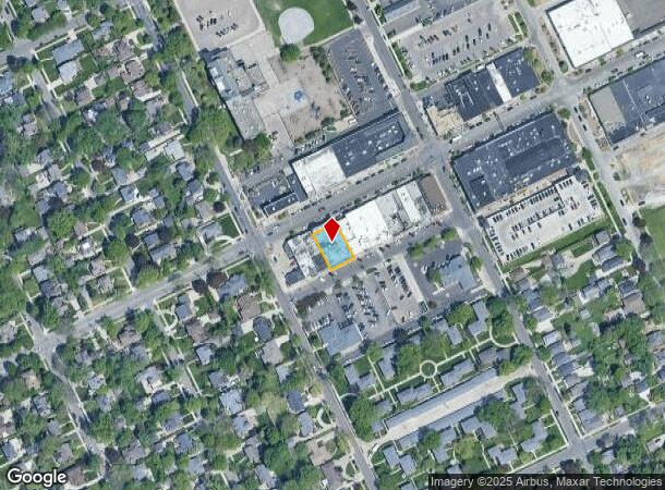 16828 Kercheval Pl, Grosse Pointe Park, MI Parcel Map