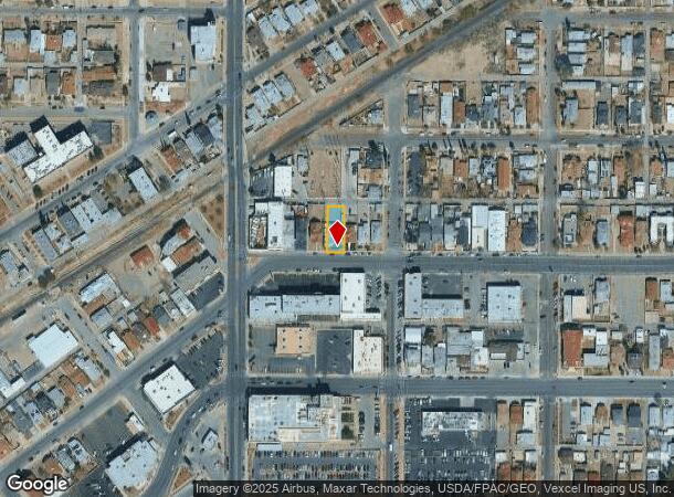  2921 Pershing Dr, El Paso, TX Parcel Map