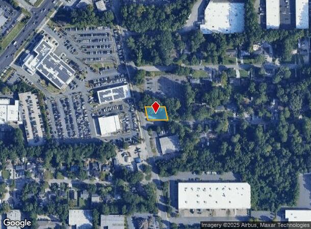  3749 N Peachtree Rd, Atlanta, GA Parcel Map