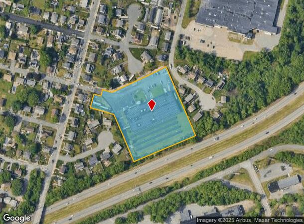 818 Jefferson St, Fall River, MA Parcel Map