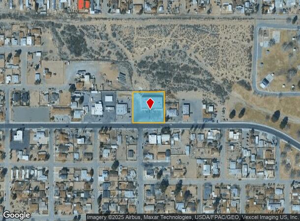 900 Franklin St, Anthony, TX Parcel Map