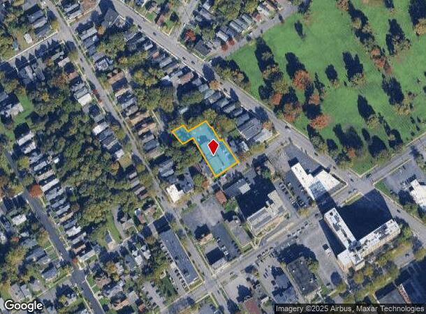  713 Hickory St, Syracuse, NY Parcel Map