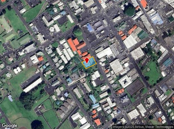 212 Ululani St, Hilo, HI Parcel Map