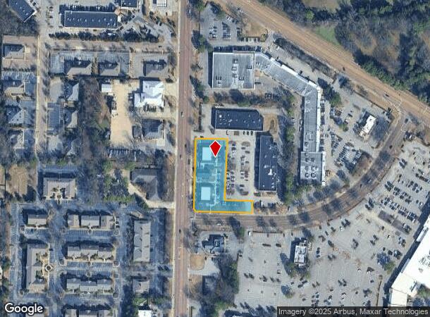 3050 Forest Hill Irene Rd, Germantown, TN Parcel Map