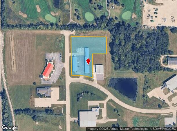 720 Technology Pl, Waverly, IA Parcel Map