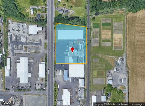 33731 Highway 99E, Tangent, OR Parcel Map