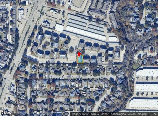 17760 Preston Rd, Dallas, TX Parcel Map
