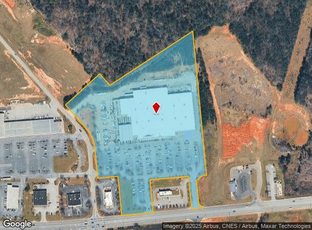  2911 Main St, Newberry, SC Parcel Map