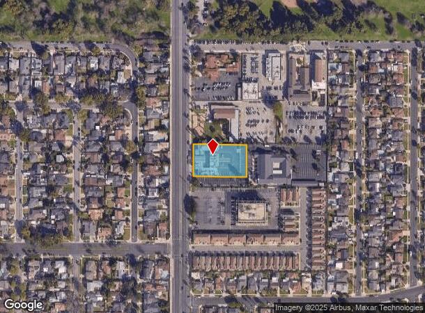  3840 Woodruff Ave, Long Beach, CA Parcel Map