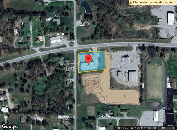 1106 W Egyptian Ave, Christopher, IL Parcel Map