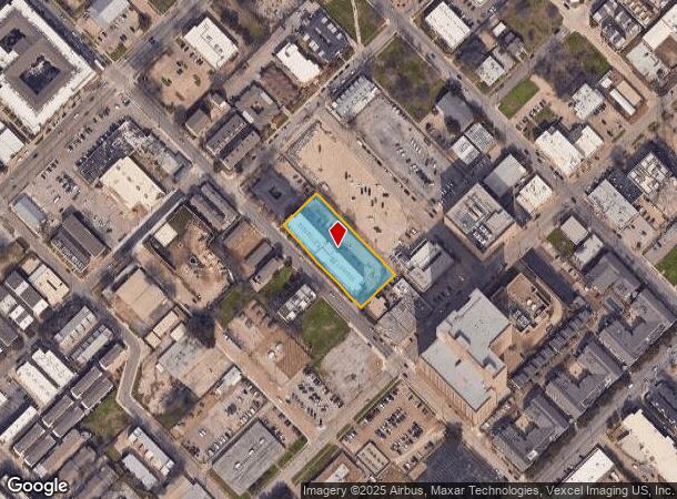 1500 N Haskell Ave, Dallas, TX Parcel Map