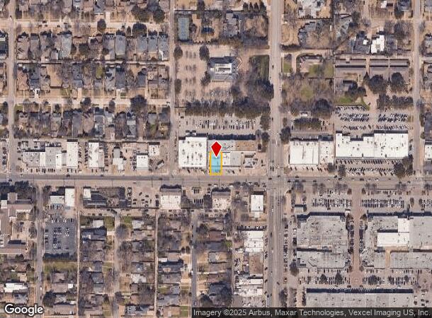 5213 W Lovers Ln, Dallas, TX Parcel Map
