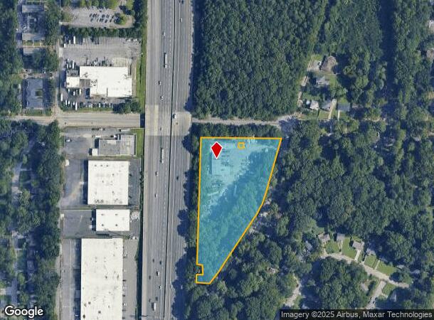 240 Waters Rd Sw, Atlanta, GA Parcel Map