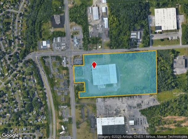7652 Morgan Rd, Liverpool, NY Parcel Map