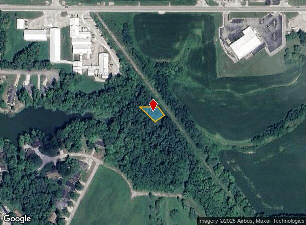  2047 Get-Away Pl, Cloverdale, IN Parcel Map