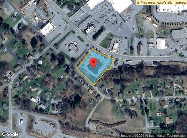  454 S Main St, Sparta, NC Parcel Map